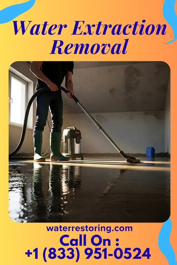 Water Extraction Removal in Onley, VA
